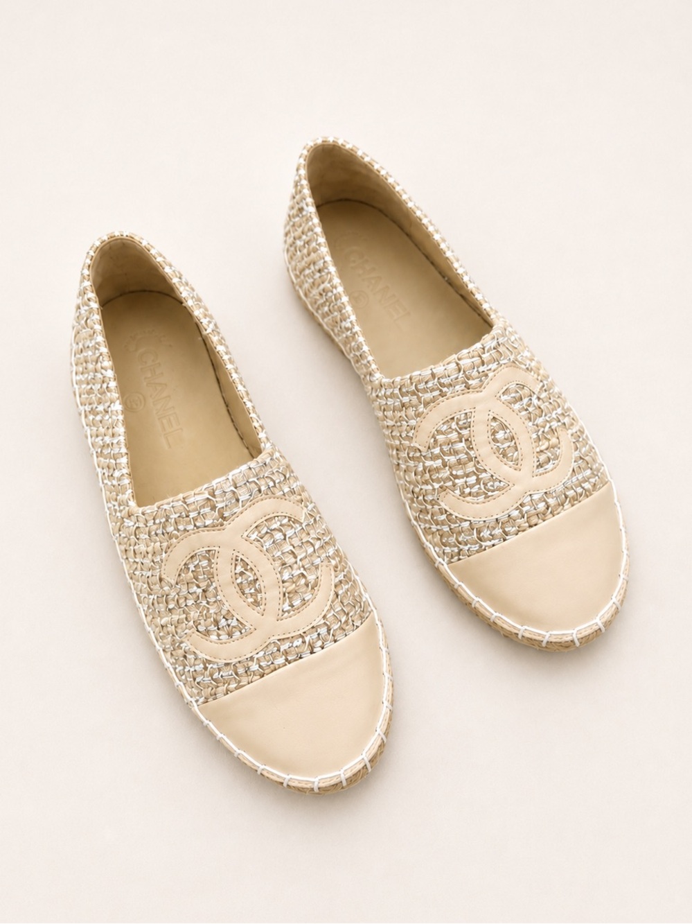 Ch*nel loafer flats